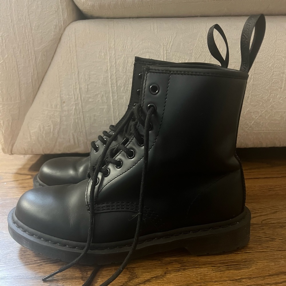 All Black Dr. Martens